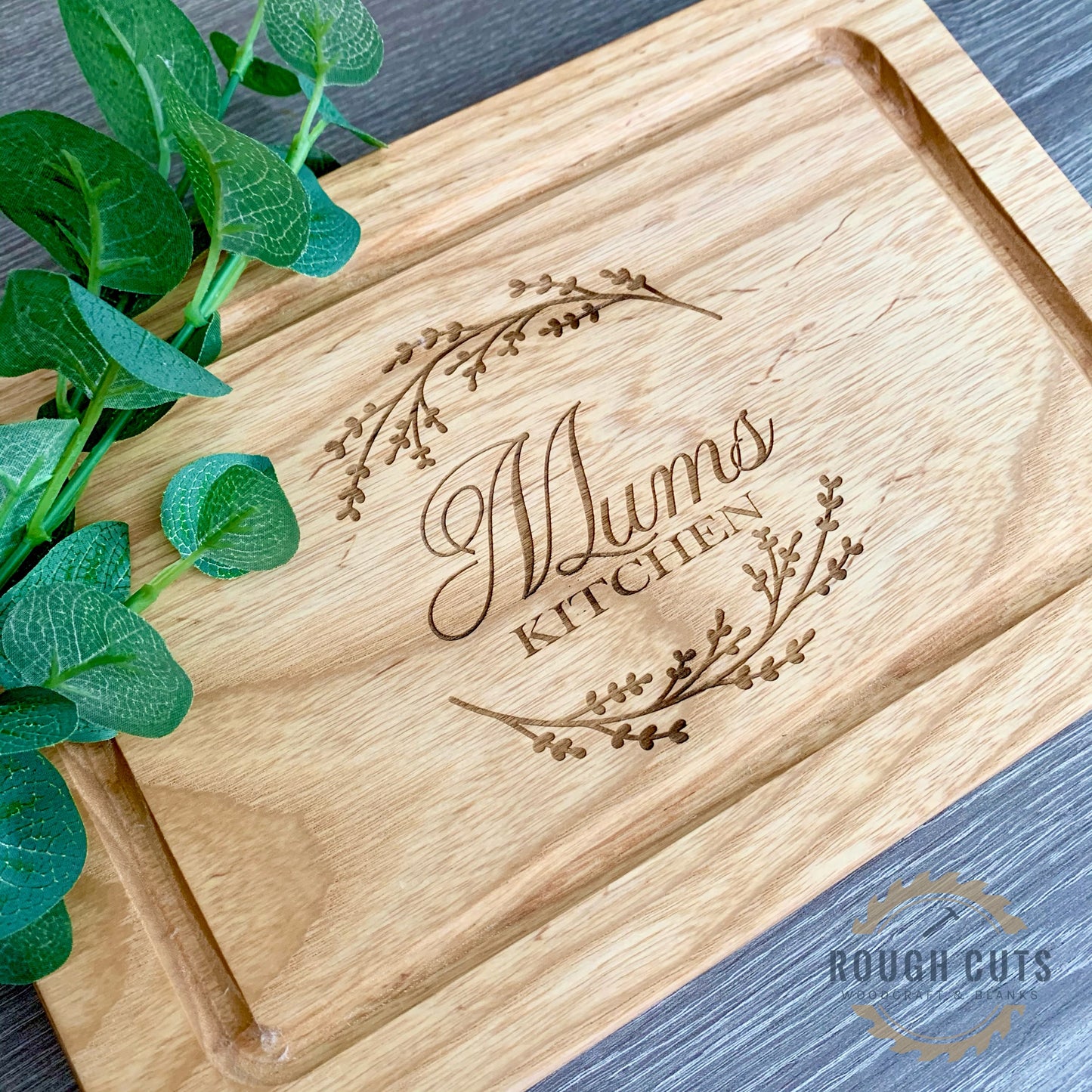 Mum's Kitchen Cutting Board, personalised chopping board