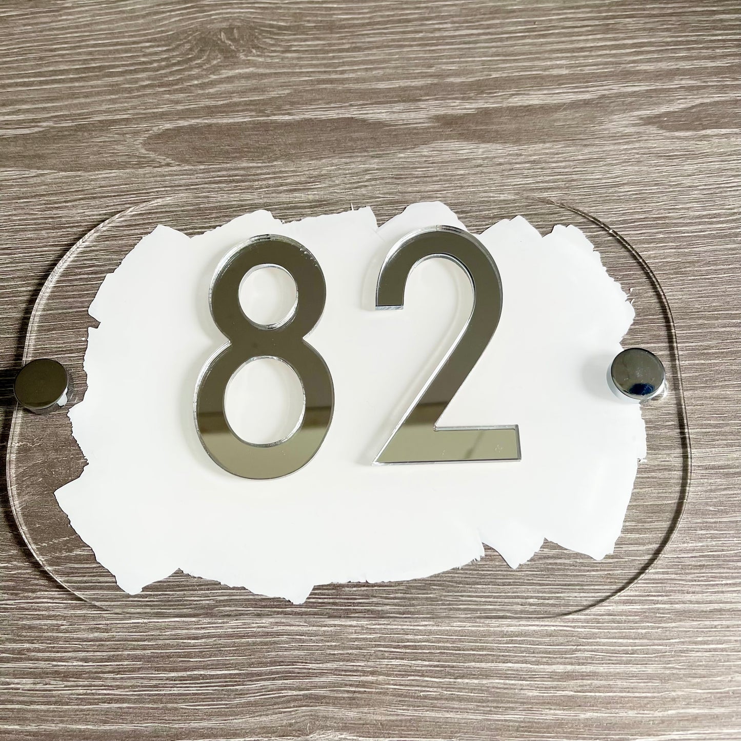 White House Sign, custom address plaque
