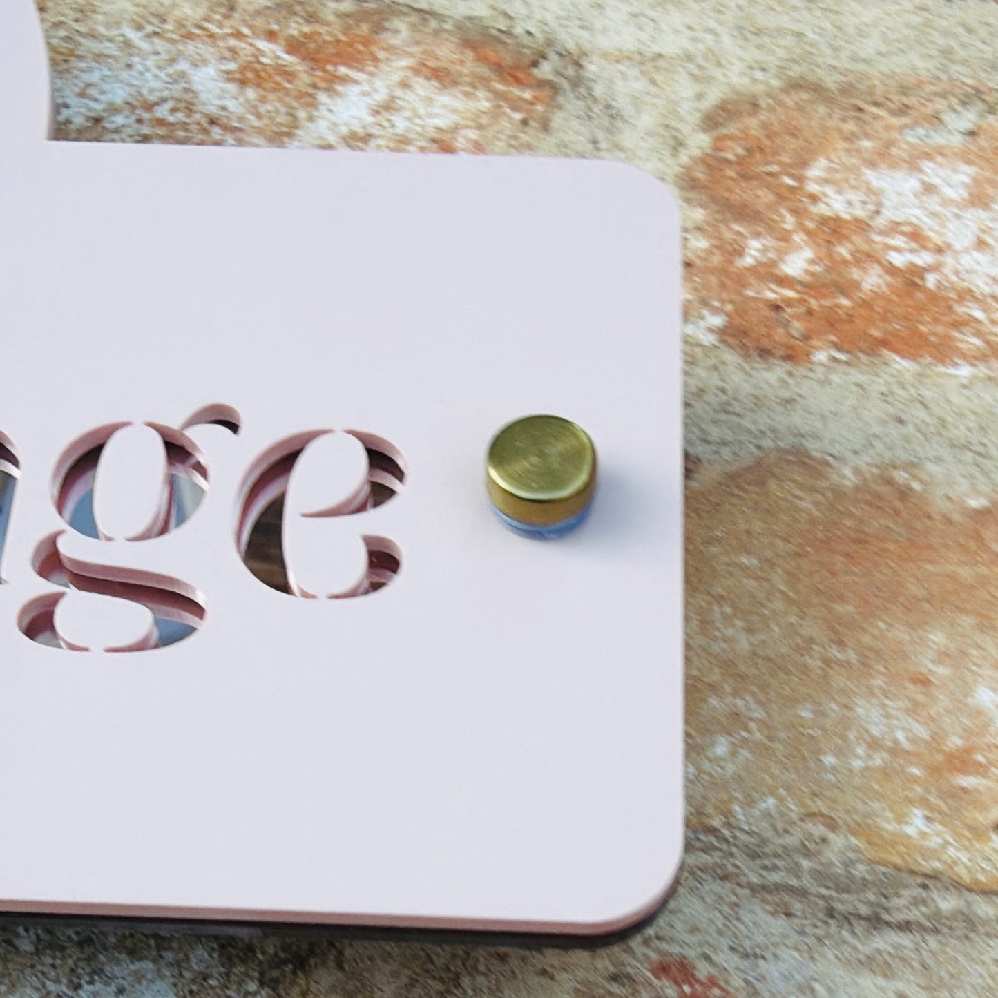 Rose House Sign, custom address plaque