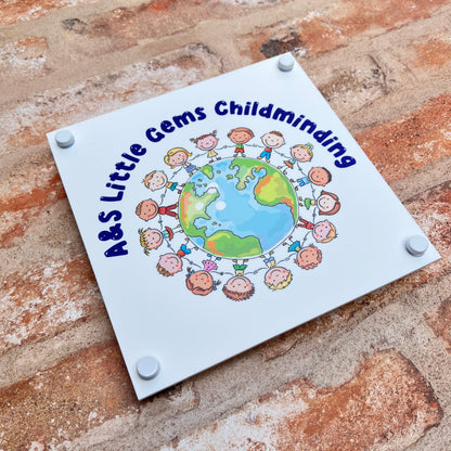 UV Printed Business Sign