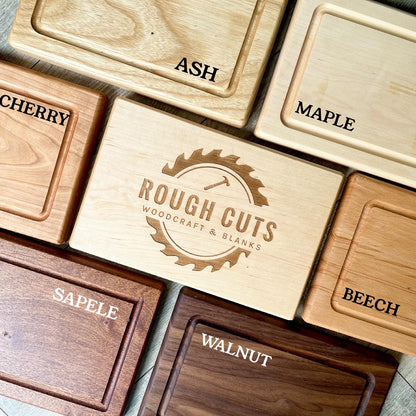Monogram Cutting Board, personalised Family chopping board